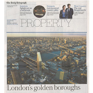 Beau House included in Daily Telegraph feature on St James's